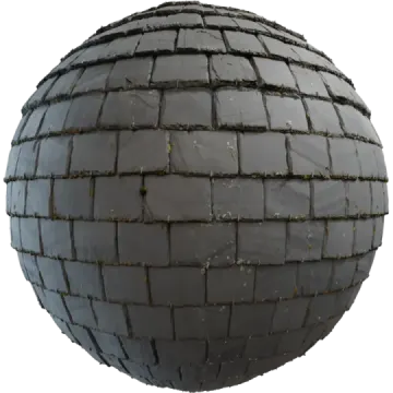 a large ball made out of black plastic