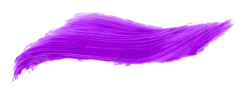 a purple brush stroke on a white background