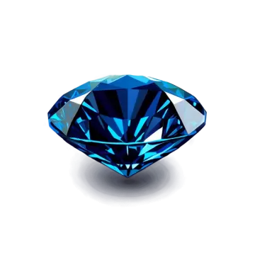 a blue diamond on white background