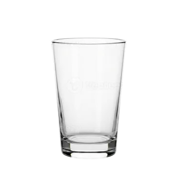 a shot glass on a white background