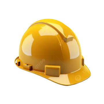 a hard hat on a white background