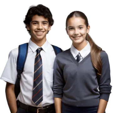 a boy and a girl