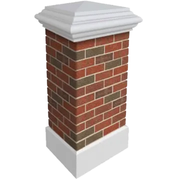 an image of a brick chimney