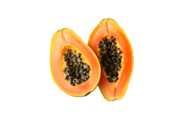 two halves of papa papas cut in half