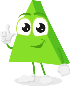 a green christmas tree with a thumbs up