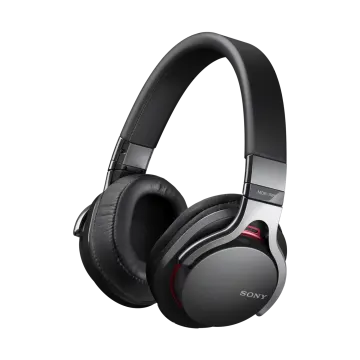 a pair of headphones on a white background