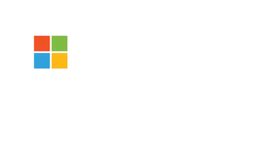 a white background with the microsoft logo