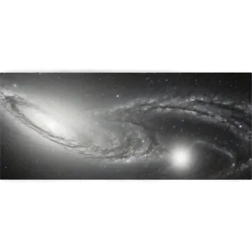 an image of a spiral galaxy in the sky