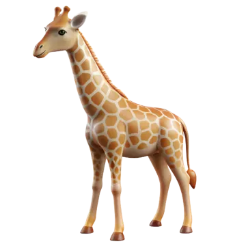 a gi is standing on a white surface