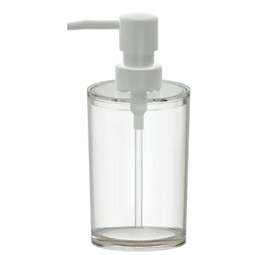 a soap dispenser on a white background