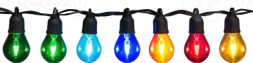multi colored led christmas lights