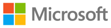 the microsoft logo on a white background