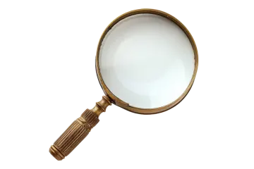 a magnit with a white background