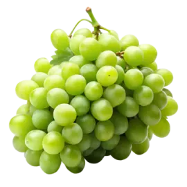 a bunch of green grapes