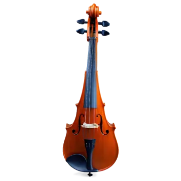 a violin on a white background