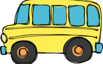 a yellow school bus