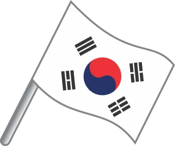 the flag of south korea