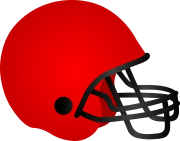 a football helmet on a white background
