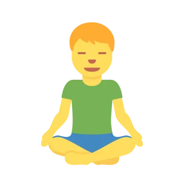 a boy sitting in the middle of a yoga pose