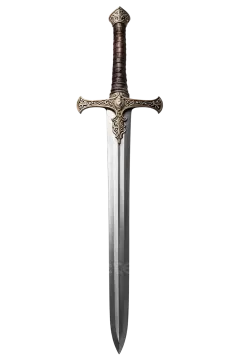 a sword on a white background
