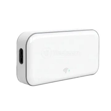 an image of a white power bank