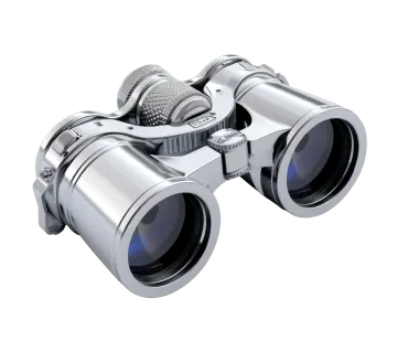 a pair of binoculars on a white background
