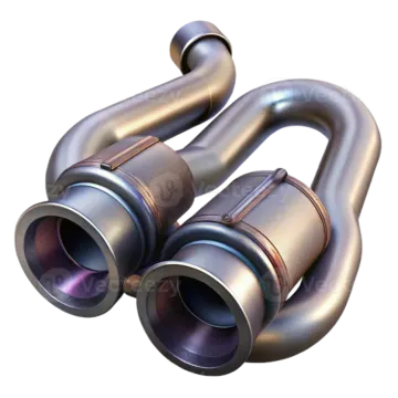an image of a pair of exhaust pipes