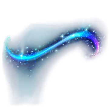 a blue and purple swirl with stars on it