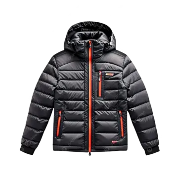 boy's down jacket with hood