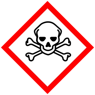 a skull and crossbone symbol on a white background