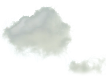 white clouds in the sky