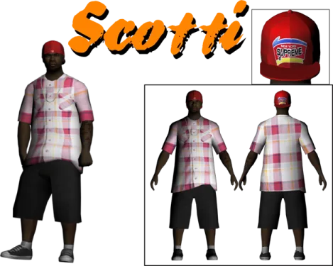 a man wearing a red hat and plaid shirt