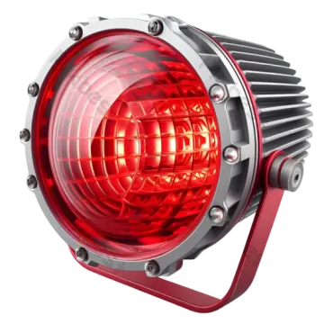 an image of a red light on a white background