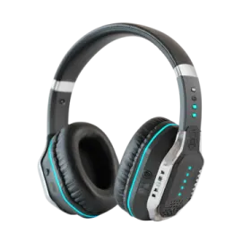 a pair of bluetooth wireless headphones