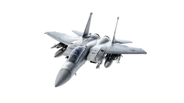 a fighter jet is flying in the air