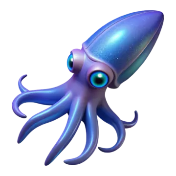 an image of an octopus with blue eyes