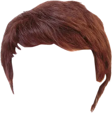a close up of a man's hair