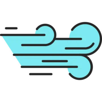 a blue and black logo with the word's on it