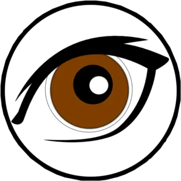 an image of a brown eye