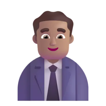 an illustration of a man in a suit and tie