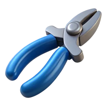 a pair of pliers on a white background
