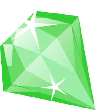 an image of a green diamond