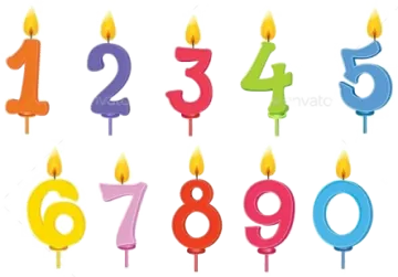 birthday candles - birthdays seasons