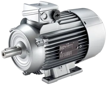 an electric motor on a white background