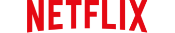the netflix logo on a white background