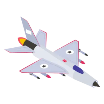 a fighter jet flying in the air