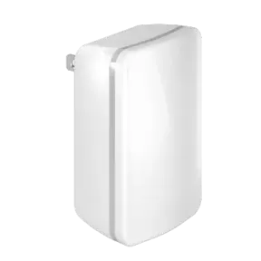 an image of a white wall mounted light switch