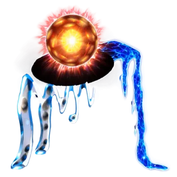 an image of a fire ball in the air