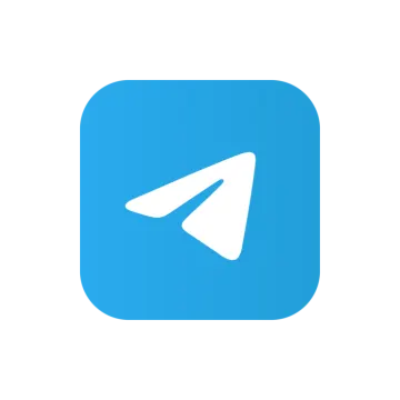 a blue app icon with an arrow on it