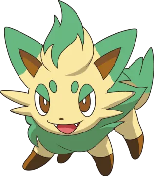 a drawing of a green and brown pokemon